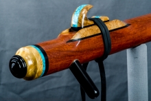 Honduran Rosewood Native American Flute, Minor, Bass G-3, #J33H (0)